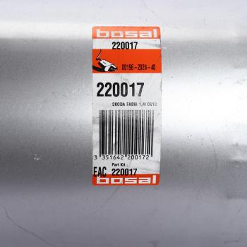 11 549 р. Глушитель SEAT Ibica (09-17) SKODA Fabia (07-14) задняя часть BOSAL BOSAL 220-017  с доставкой в г. Майкоп. Увеличить фотографию 3
