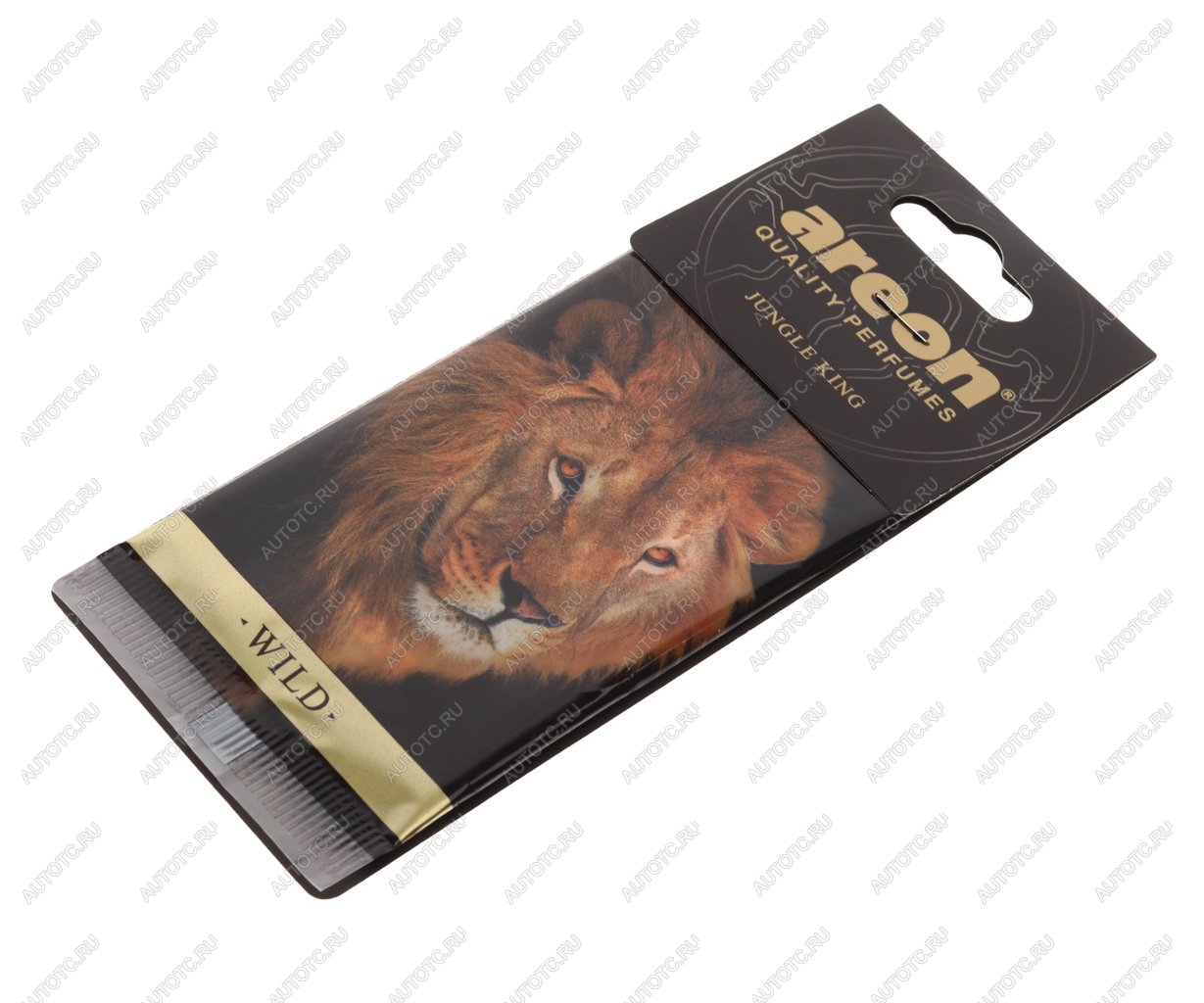 76 р. Ароматизатор подвесной пластина (король джунглей) Wild AREON AREON aw01  с доставкой в г. Майкоп