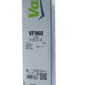 4 699 р. Щетка стеклоочистителя 650мм бескаркасная VALEO VALEO 577968  с доставкой в г. Майкоп. Увеличить фотографию 4