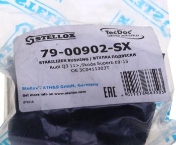 319 р. Втулка стабилизатора VW Tiguan переднего STELLOX STELLOX 79-00902-sx  с доставкой в г. Майкоп. Увеличить фотографию 3