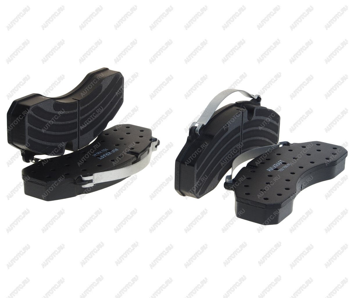 7 799 р. Колодки тормозные SITRAK HOWO A7 (09-) передние (4шт.) AVLKRAFT AVLKRAFT 70370041  с доставкой в г. Майкоп
