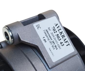 21 549 р. Генератор SITRAK C5H,C7H HOWO T5G,T7H дв.MC11,MC13 (80A) AVLKRAFT AVLKRAFT 70250343  с доставкой в г. Майкоп. Увеличить фотографию 4