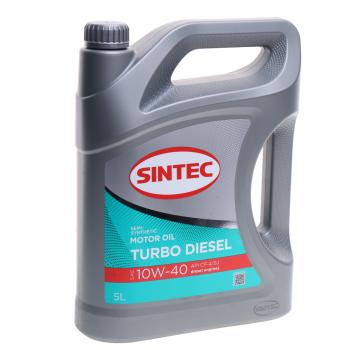 1 539 р. Масло дизельное TURBO DIESEL CF-4SJ 10W40 псинт.5л SINTEC SINTEC 102538  с доставкой в г. Майкоп. Увеличить фотографию 1