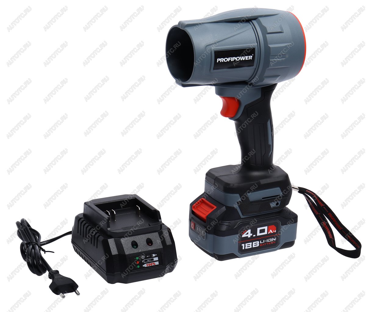 5 249 р. Воздуходувка аккумуляторная 18.0В 4.0Ач (1АКБ Li-Ion) PROFIPOWER PROFIPOWER dwdub-18v  с доставкой в г. Майкоп