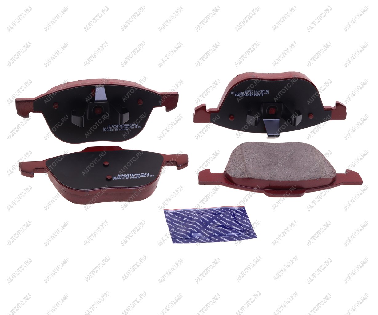 3 899 р. Колодки тормозные FORD Focus 2 MAZDA 3 VOLVO передние (4шт.) HARDRON SANGSIN SANGSIN hp1260  с доставкой в г. Майкоп