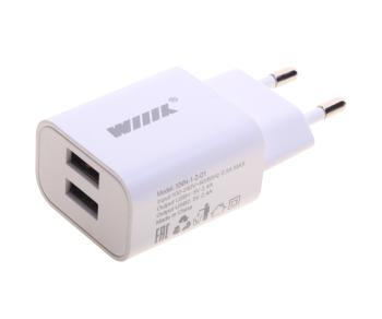 339 р. Устройство зарядное в розетку 2USB WIIIX WIIIX unn-1-2-01  с доставкой в г. Майкоп. Увеличить фотографию 1