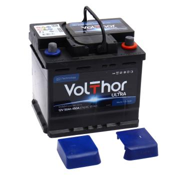 8 499 р. Аккумулятор VOLTHOR Ultra 50Ач обратная полярность VOLTHOR 6ст50(0) 55010  с доставкой в г. Майкоп. Увеличить фотографию 2