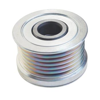 3 699 р. Шкив VW Golf (04-14) AUDI A3 (08-13) SEAT Leon (06-13) SKODA Octavia (09-13) генератора MEAT&DORIA MEAT&DORIA 45080  с доставкой в г. Майкоп. Увеличить фотографию 2