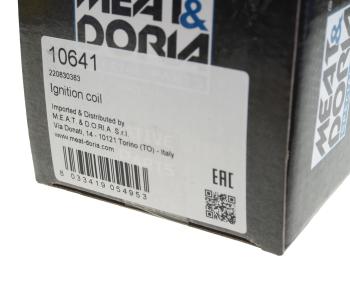 2 879 р. Катушка зажигания MITSUBISHI Lancer (03-) (1.6) MEAT&DORIA MEAT&DORIA 10641  с доставкой в г. Майкоп. Увеличить фотографию 6