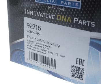 2 199 р. Термостат SKODA Fabia (00-04) MEAT&DORIA MEAT&DORIA 92716  с доставкой в г. Майкоп. Увеличить фотографию 5