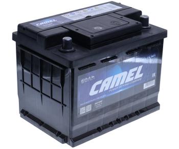 7 949 р. Аккумулятор CAMEL 60Ач обратная полярность CAMEL 6ст60(0) l2  с доставкой в г. Майкоп. Увеличить фотографию 1