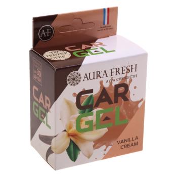 289 р. Ароматизатор под сиденье гелевый (Vanilla Cream) 50г AURA FRESH AURA FRESH 23616  с доставкой в г. Майкоп. Увеличить фотографию 3