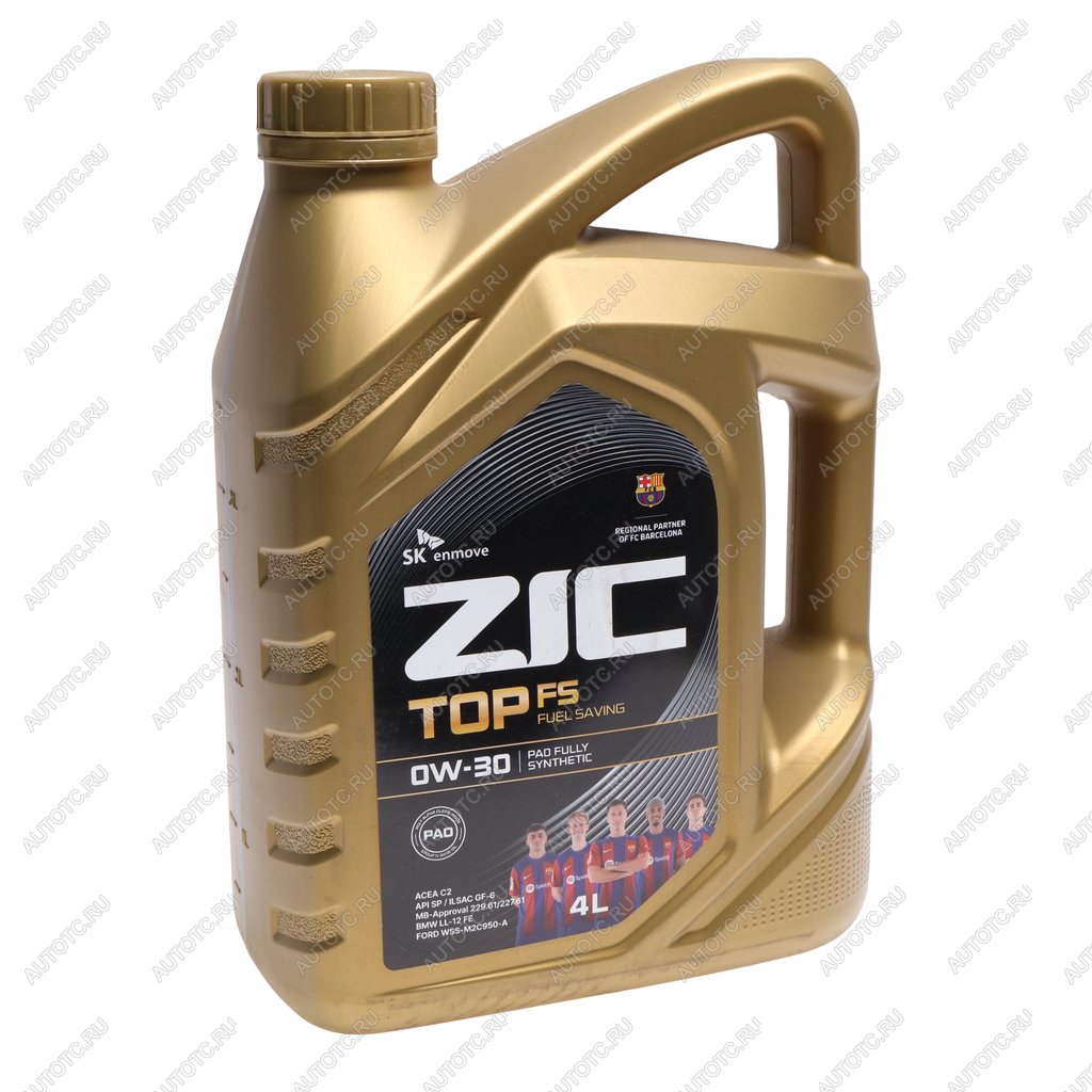 6 599 р. Масло моторное ZIC TOP FS SPC2GF-6A 0W30 синт.4л ZIC ZIC 162042  с доставкой в г. Майкоп