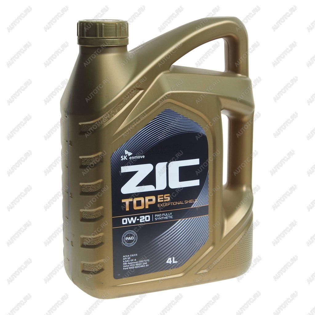 6 499 р. Масло моторное ZIC TOP ES SPC5C6GF-6A 0W20 синт.4л ZIC ZIC 162045  с доставкой в г. Майкоп