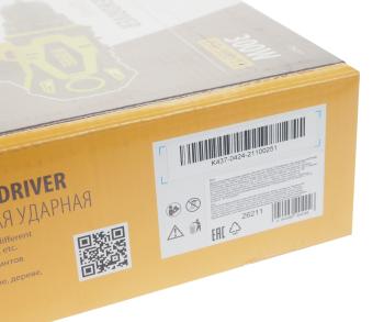 5 799 р. Дрель-шуруповерт ударная сетевая ISD-300-13 DENZEL DENZEL 26211  с доставкой в г. Майкоп. Увеличить фотографию 6