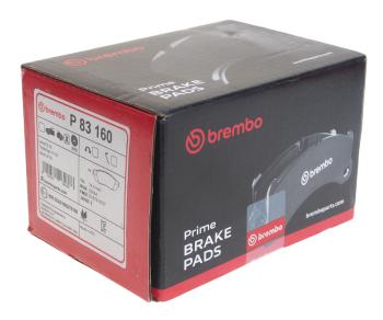 3 399 р. Колодки тормозные LEXUS RX200,RX350 (15-) задние (4шт.) BREMBO BREMBO p83160  с доставкой в г. Майкоп. Увеличить фотографию 3
