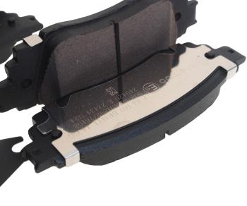 3 399 р. Колодки тормозные LEXUS RX200,RX350 (15-) задние (4шт.) BREMBO BREMBO p83160  с доставкой в г. Майкоп. Увеличить фотографию 2