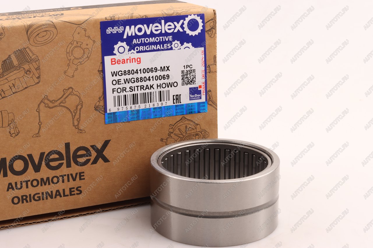 599 р. Подшипник ступицы SITRAK HOWO передней игольчатый MOVELEX MOVELEX wg880410069-mx  с доставкой в г. Майкоп