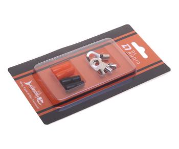 280 р. Клемма силовая комплект DL AUDIO DL AUDIO barracuda ring 8ga  с доставкой в г. Майкоп. Увеличить фотографию 1