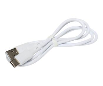 114 р. Кабель USB Type C 1м BOROFONE BOROFONE bx80 белый BOROFONE bx80 белый  с доставкой в г. Майкоп. Увеличить фотографию 1