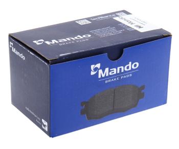 1 699 р. Колодки тормозные BMW X3 (E83),X5 (E53),E46 (2.53.0) задние (4шт.) MANDO MANDO mbf015407  с доставкой в г. Майкоп. Увеличить фотографию 5