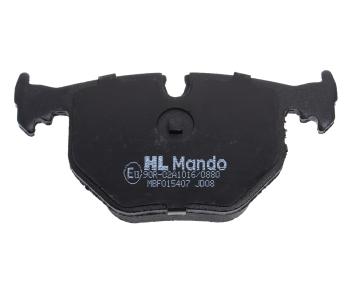 1 699 р. Колодки тормозные BMW X3 (E83),X5 (E53),E46 (2.53.0) задние (4шт.) MANDO MANDO mbf015407  с доставкой в г. Майкоп. Увеличить фотографию 3