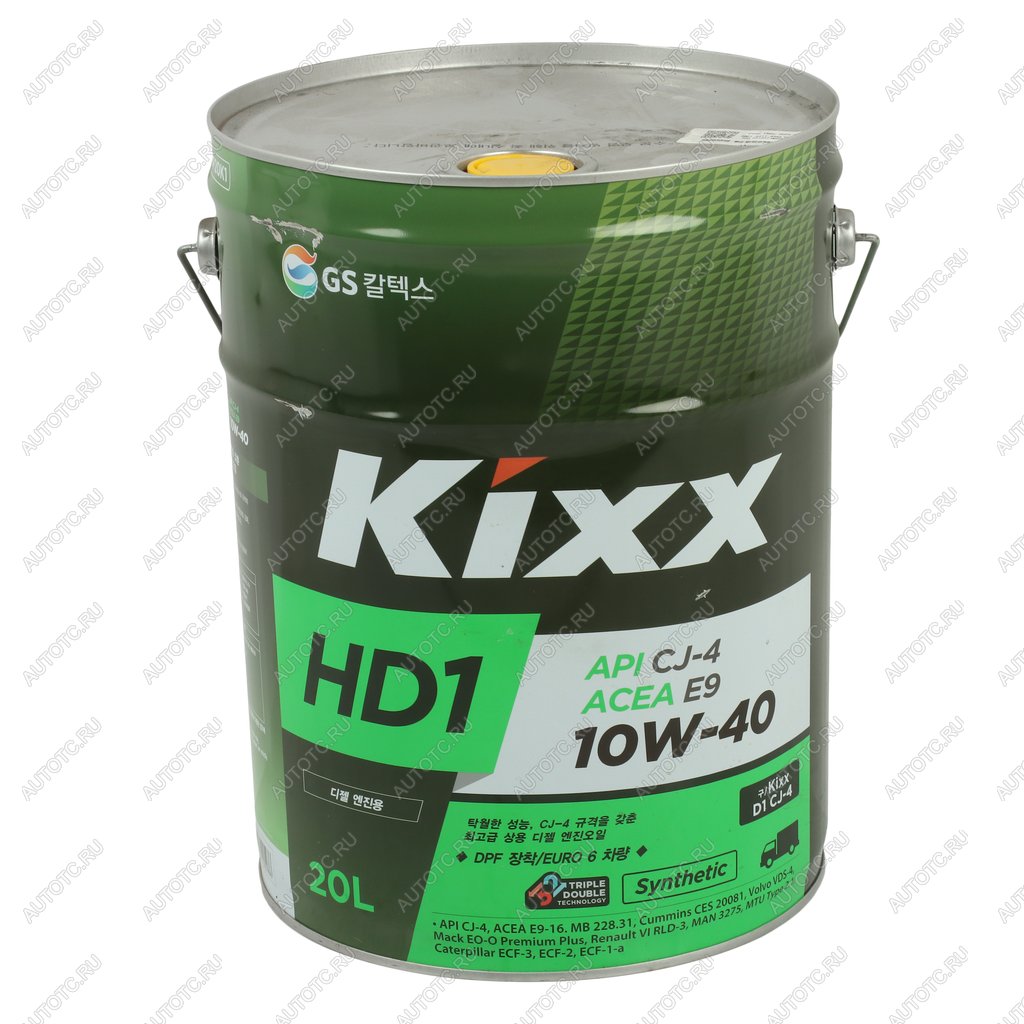 12 599 р. Масло дизельное HD1 API CJ-4E9 10W40 синт.20л KIXX KIXX l2059p20k1  с доставкой в г. Майкоп
