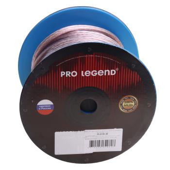 3 599 р. Кабель акустический 9Ga (2х6мм) 20м PRO LEGEND PRO LEGEND pl3118_20 бухта  с доставкой в г. Майкоп. Увеличить фотографию 1