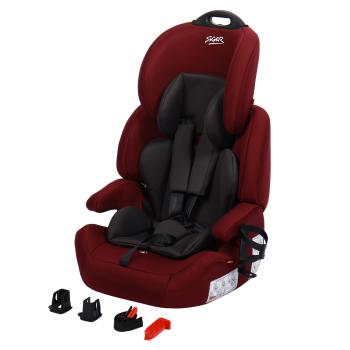 10 699 р. Автокресло детское 9-36кг (I-II-III) 1-12лет вишня люкс Isofix Стар SIGER SIGER kres4028  с доставкой в г. Майкоп. Увеличить фотографию 1