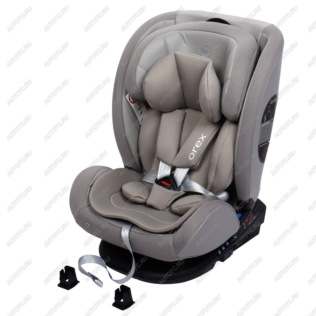 15 999 р. Автокресло детское 0-36кг (0+I-ll-IlI) 0-12лет grey OREX Isofix HAPPY BABY HAPPY BABY 4690624127625 HAPPY BABY 4690624127625  с доставкой в г. Майкоп