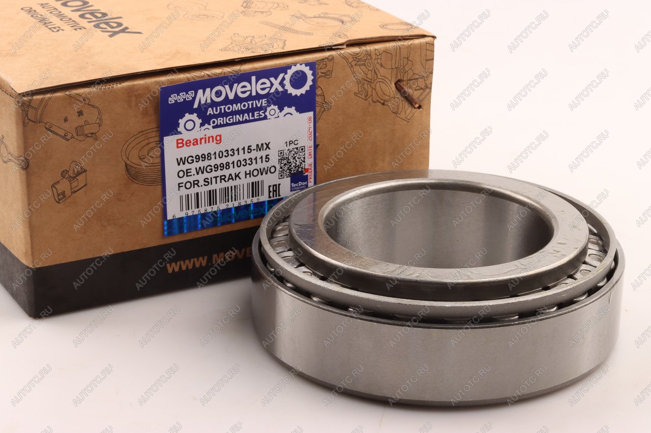 1 389 р. Подшипник редуктора SITRAK HOWO заднего моста MOVELEX MOVELEX wg9981033115-mx MOVELEX wg9981033115-mx  с доставкой в г. Майкоп