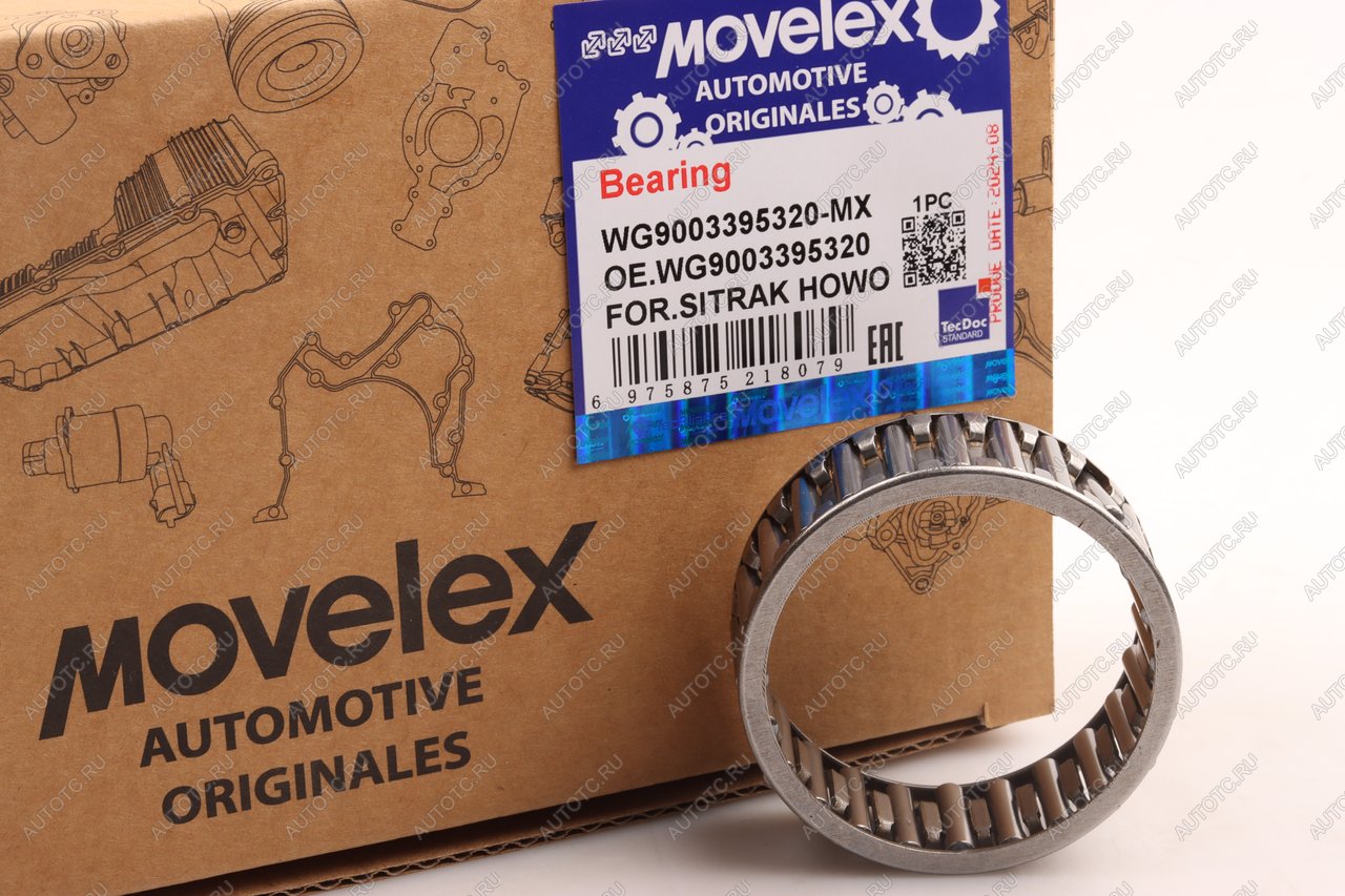 148 р. Подшипник SITRAK HOWO игольчатый (K455320) MOVELEX MOVELEX wg9003395320-mx MOVELEX wg9003395320-mx  с доставкой в г. Майкоп