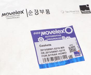 86 р. Прокладка SITRAK HOWO дв.MC11 турбокомпрессора MOVELEX MOVELEX 201v089010210-mx MOVELEX 201v089010210-mx  с доставкой в г. Майкоп. Увеличить фотографию 3