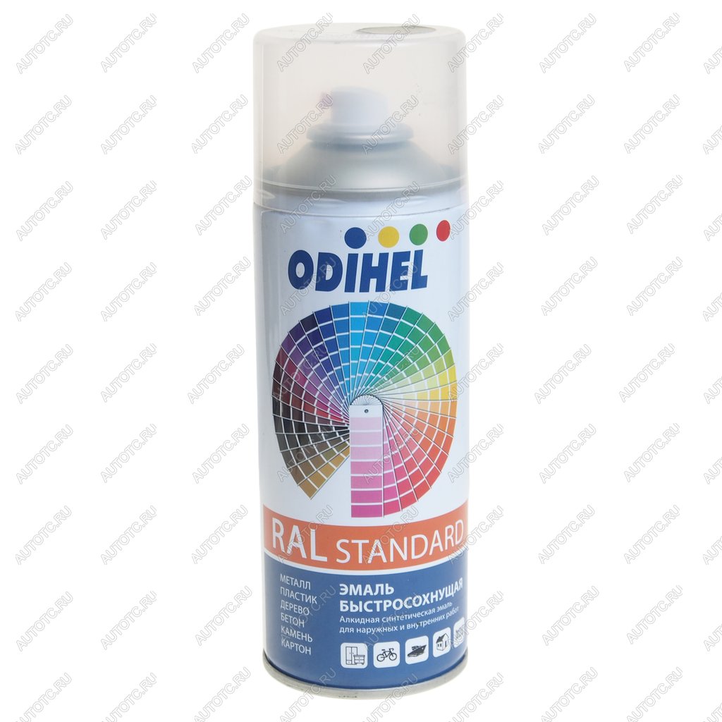 299 р. Краска зеленый хром RAL6020 алкидная аэрозоль 520мл ODIHEL ODIHEL ral6020a ODIHEL ral6020a  с доставкой в г. Майкоп