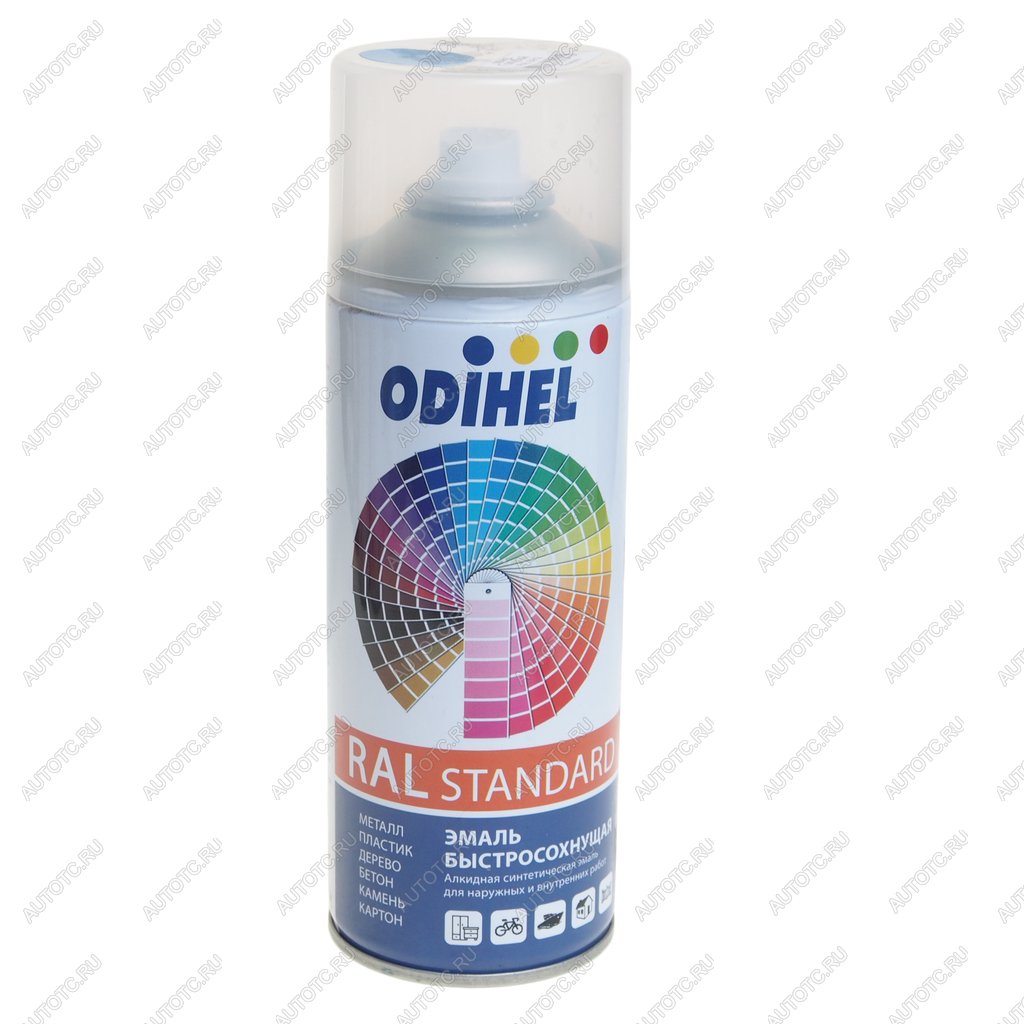 299 р. Краска голубая RAL5012 алкидная аэрозоль 520мл ODIHEL ODIHEL ral5012a ODIHEL ral5012a  с доставкой в г. Майкоп