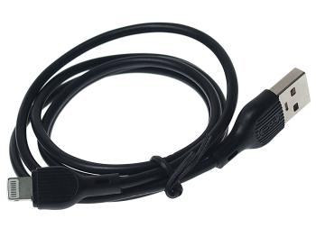 186 р. Кабель USB Type C 2м черный XO XO nb200 black  с доставкой в г. Майкоп. Увеличить фотографию 1
