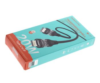 379 р. Кабель iPhone (5-)-USB Type C 1.2м BOROFONE BOROFONE bu37 black  с доставкой в г. Майкоп. Увеличить фотографию 3
