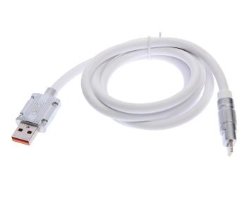 399 р. Кабель USB Type C 1.2м белый XO XO nb227 white  с доставкой в г. Майкоп. Увеличить фотографию 2