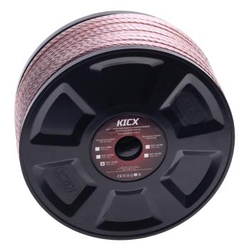5 599 р. Кабель акустический 14Ga (2х1.5мм) 100м бухта KICX KICX scc-14100 бухта 100м.  с доставкой в г. Майкоп. Увеличить фотографию 1
