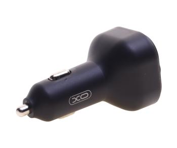 879 р. Устройство зарядное в прикуриватель с трансмиттером (bluetooth,hands free) XO XO bcc18 black  с доставкой в г. Майкоп. Увеличить фотографию 2