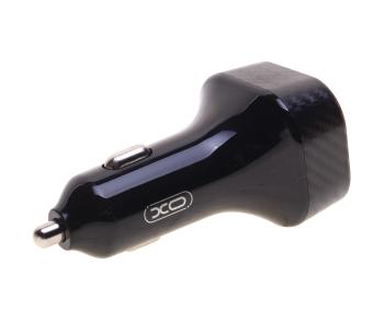 1 039 р. Устройство зарядное в прикуриватель с трансмиттером (bluetooth,hands free) XO XO bcc17 black  с доставкой в г. Майкоп. Увеличить фотографию 2