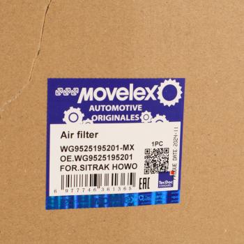 2 889 р. Фильтр воздушный SITRAK HOWO MOVELEX MOVELEX wg9525195201-mx  с доставкой в г. Майкоп. Увеличить фотографию 5