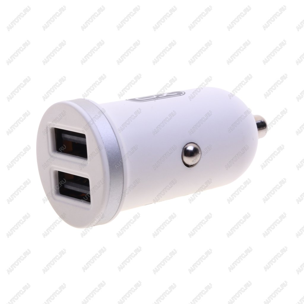 299 р. Устройство зарядное в прикуриватель 2USB 12V XO XO cc18 white  с доставкой в г. Майкоп