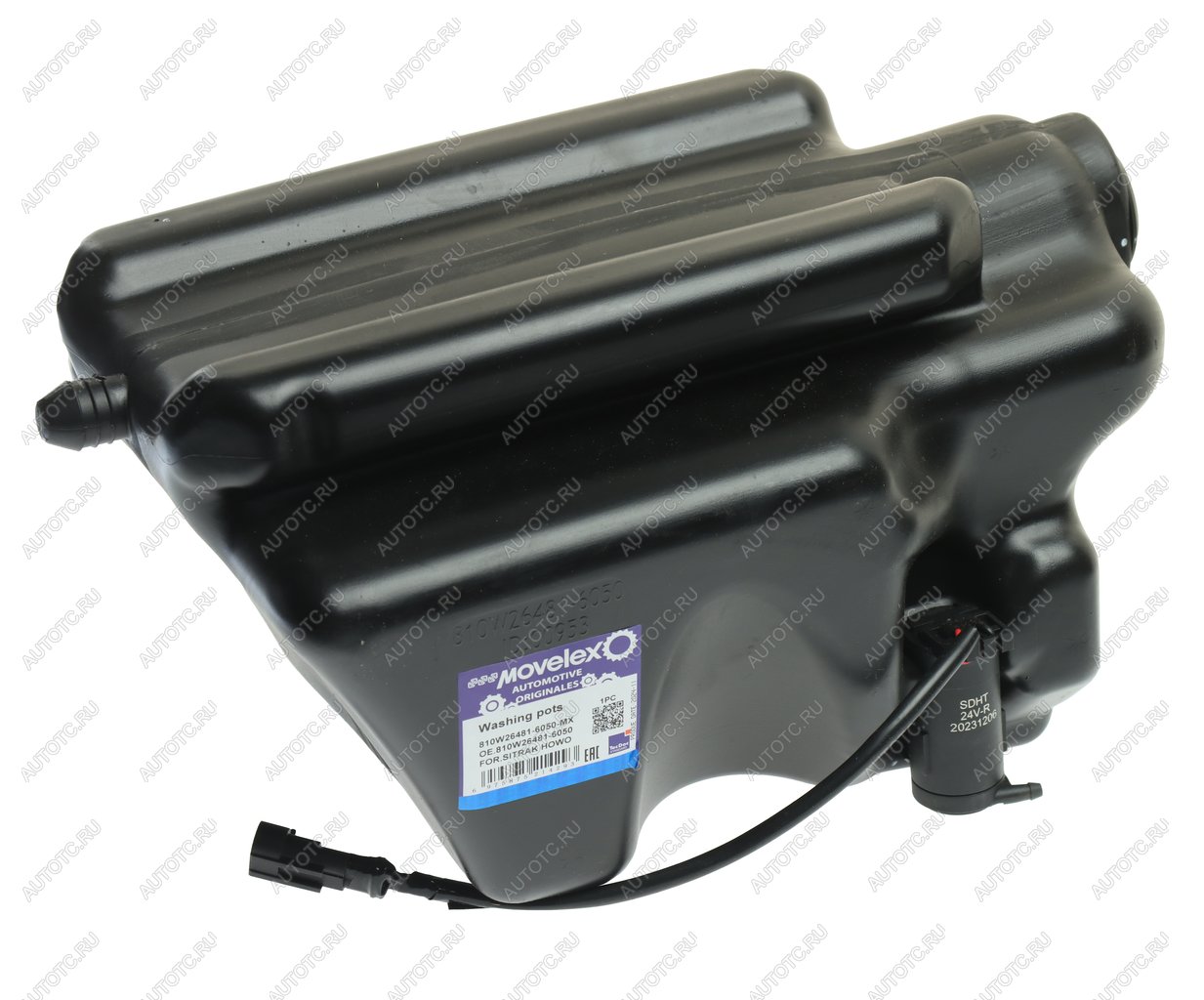 1 799 р. Бачок омывателя SITRAK HOWO в сборе с насосом MOVELEX MOVELEX 810w264816050-mx  с доставкой в г. Майкоп
