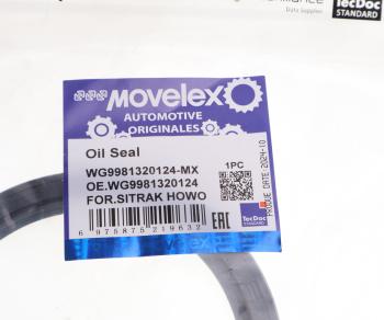 289 р. Сальник SITRAK HOWO редуктора заднего моста (85х105x13) MOVELEX MOVELEX wg9981320124-mx  с доставкой в г. Майкоп. Увеличить фотографию 3