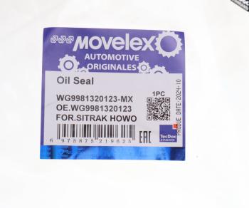 289 р. Сальник SITRAK HOWO редуктора заднего моста (85х105x13) MOVELEX MOVELEX wg9981320123-mx  с доставкой в г. Майкоп. Увеличить фотографию 3