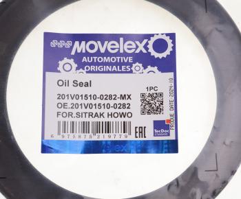 679 р. Сальник коленвала SITRAK HOWO дв.MC11,MC13 передний (100х130х12) MOVELEX MOVELEX 201v015100282-mx  с доставкой в г. Майкоп. Увеличить фотографию 3