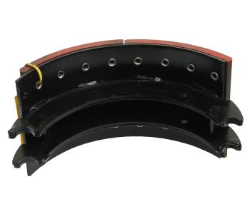4 399 р. Колодки тормозные SITRAK HOWO задние с накладками (1шт.) MOVELEX MOVELEX az9231340200-mx  с доставкой в г. Майкоп. Увеличить фотографию 2
