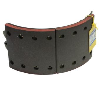 4 399 р. Колодки тормозные SITRAK HOWO задние с накладками (1шт.) MOVELEX MOVELEX az9231340200-mx  с доставкой в г. Майкоп. Увеличить фотографию 1