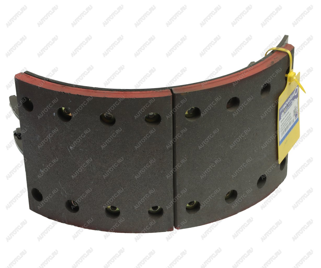 4 399 р. Колодки тормозные SITRAK HOWO задние с накладками (1шт.) MOVELEX MOVELEX az9231340200-mx  с доставкой в г. Майкоп